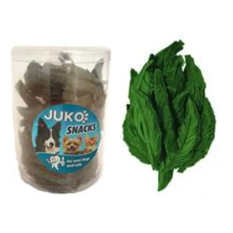 Dentální lístečky Mint JUKO Snacks Dóza - 40ks