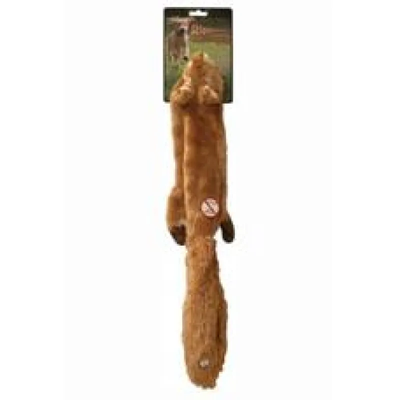 Hračka pes Veverka pískací Skinneeez 61 cm