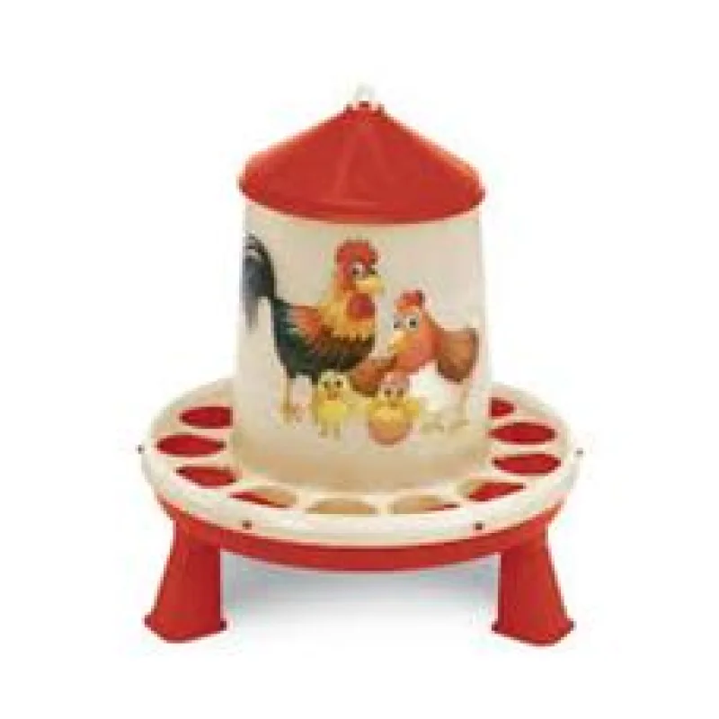 Krmítko pro drůbež s nožičkami (edice šťastné slepice) 4 kg