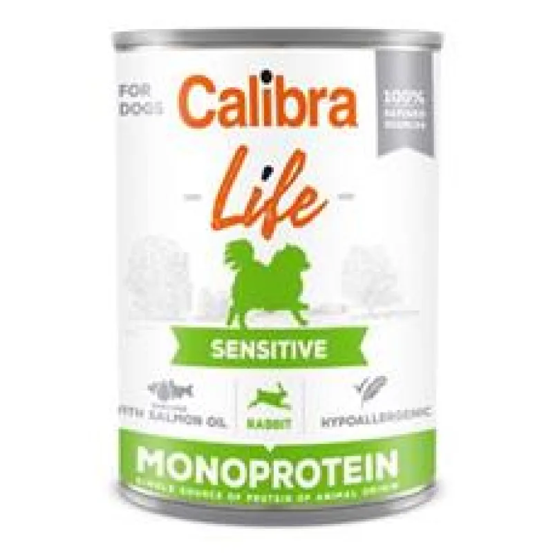 Calibra Dog Life  konz.Sensitive Rabbit 400 g