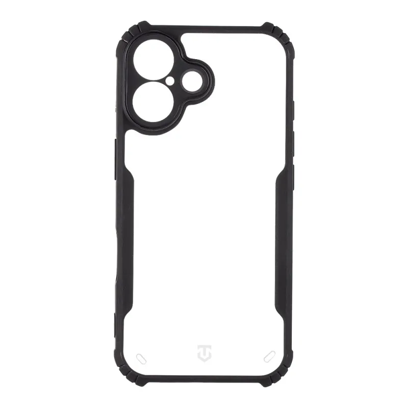 Tactical Quantum Stealth Kryt pre Apple iPhone 16 Clear/ Black…