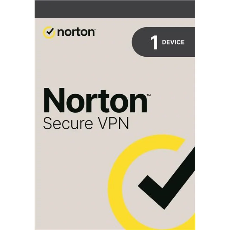 NORTON SECURE VPN ENG 1 používateľ pre 1 zariadenie na 1 rok ESD 21420109