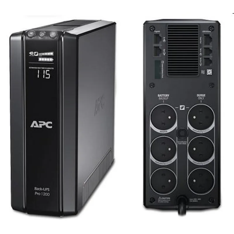 APC úsporný zdroj Back-UPS Pro 1200, 230V, CEE 7/5 BR1200G-FR
