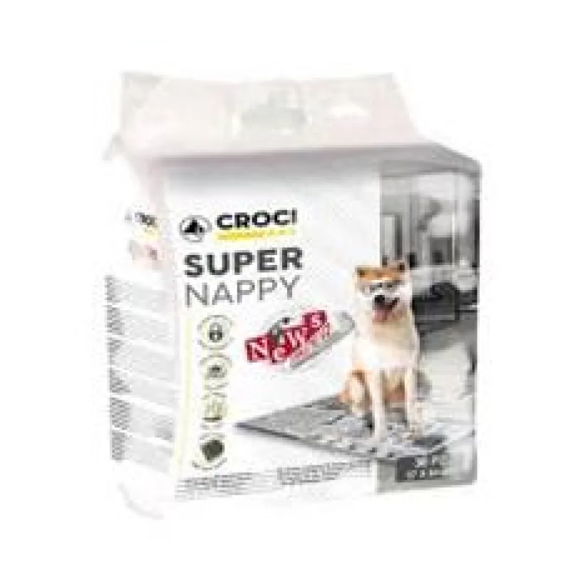 Návyková podložka Super Nappy Noviny 57 x 54 cm (30 ks)