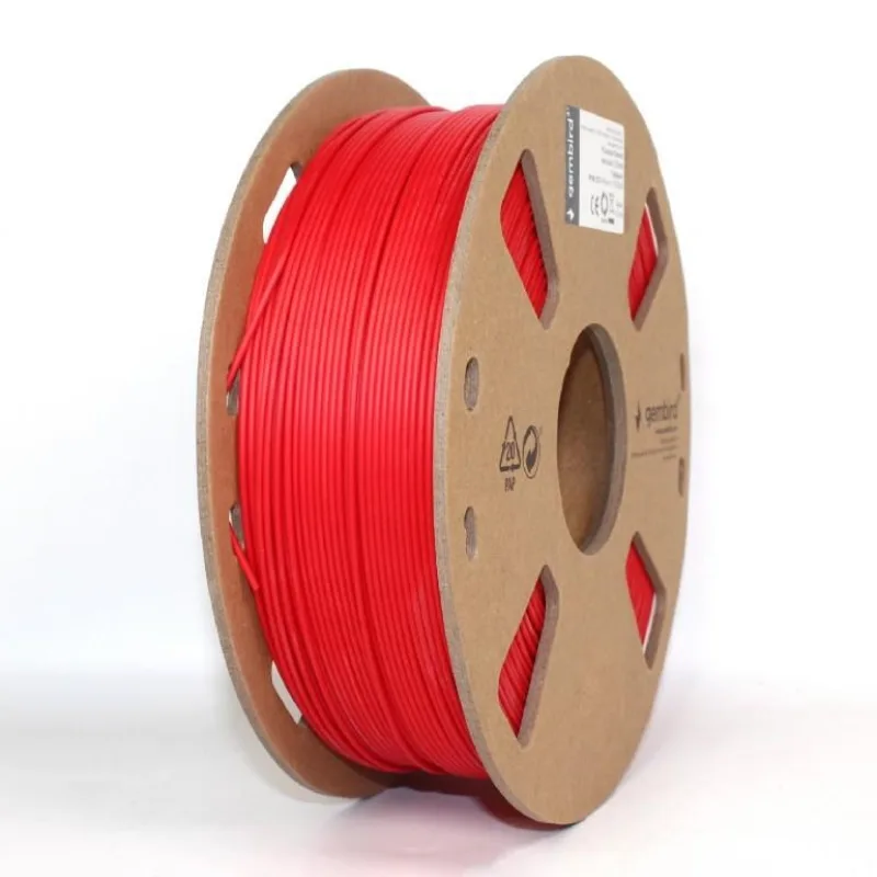 GEMBIRD Tlačová struna (filament) PLA PLUS, 1,75 mm, 1 kg, červená 3DP…