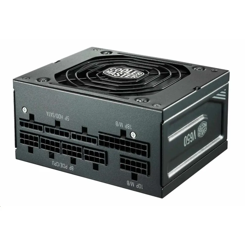 Cooler Master zdroj V650 SFX Gold, 650W, Plně modulární, 92mm, 80+…