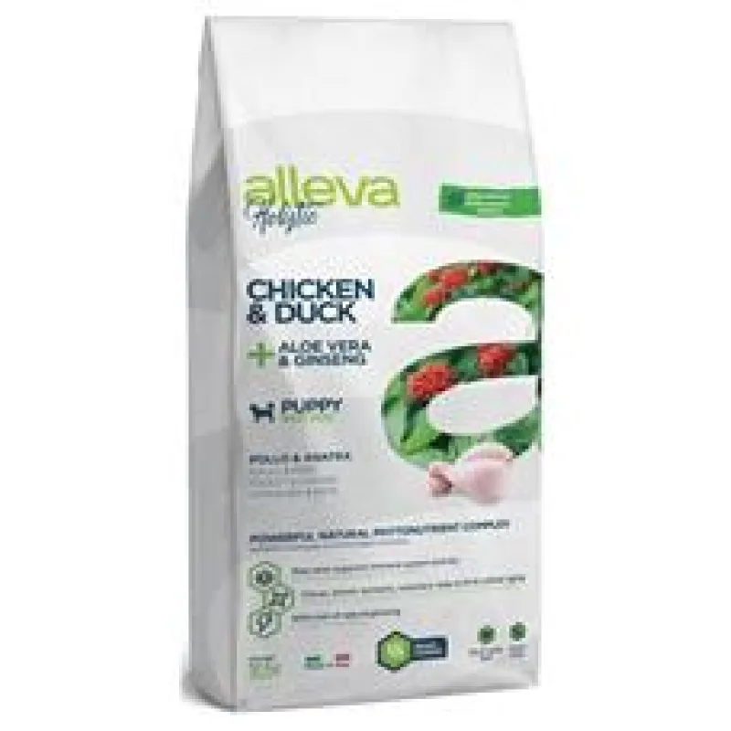 ALLEVA HOLISTIC Dog Dry Puppy/Junior Chicken Maxi 2kg