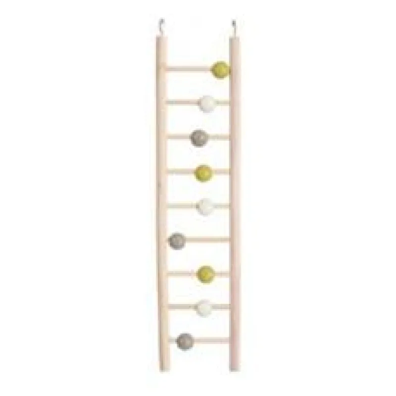 Žebřík pro ptáky dřevěný 9 příček 37,5cm Zolux 1 ks