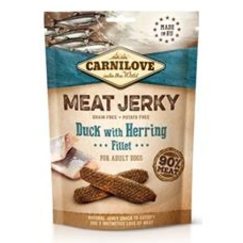 Carnilove Dog Jerky Duck&Herring Fillet 100 g