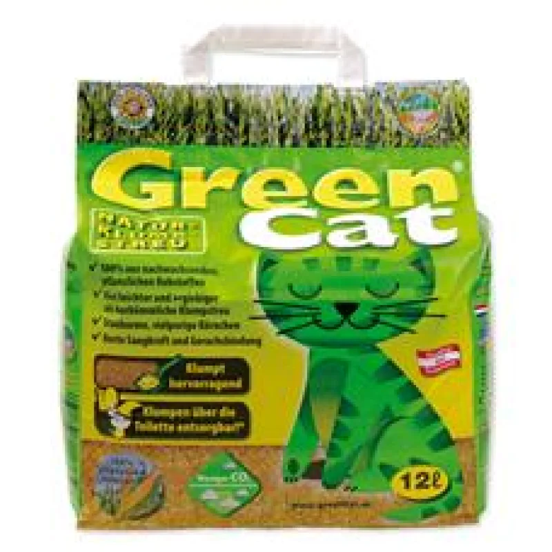 Kočkolit GREEN CAT (Grain Cat) 12 l