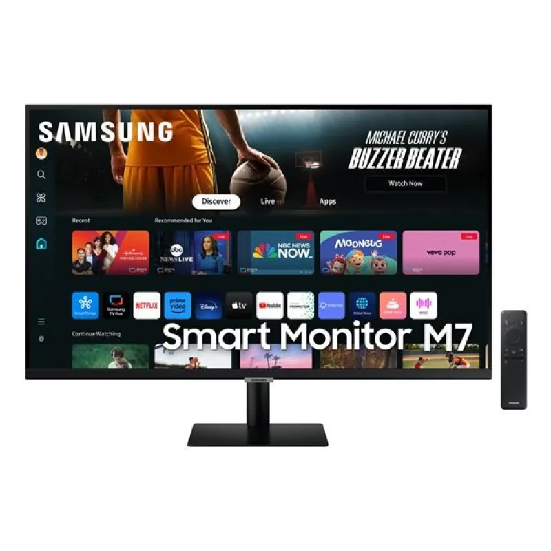 SAMSUNG MT LED LCD 32" Smart Monitor M7 (M70D) Černá, UHD, HDR 10,WIFI,…