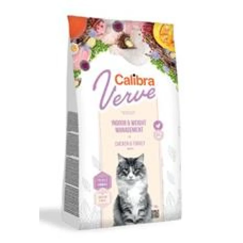 Calibra Cat Verve GF Indoor&Weight Chicken 750 g