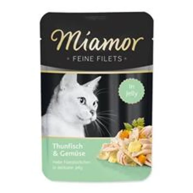 Miamor Cat Filet Kapsa Tuňák+Zelenina 100 g