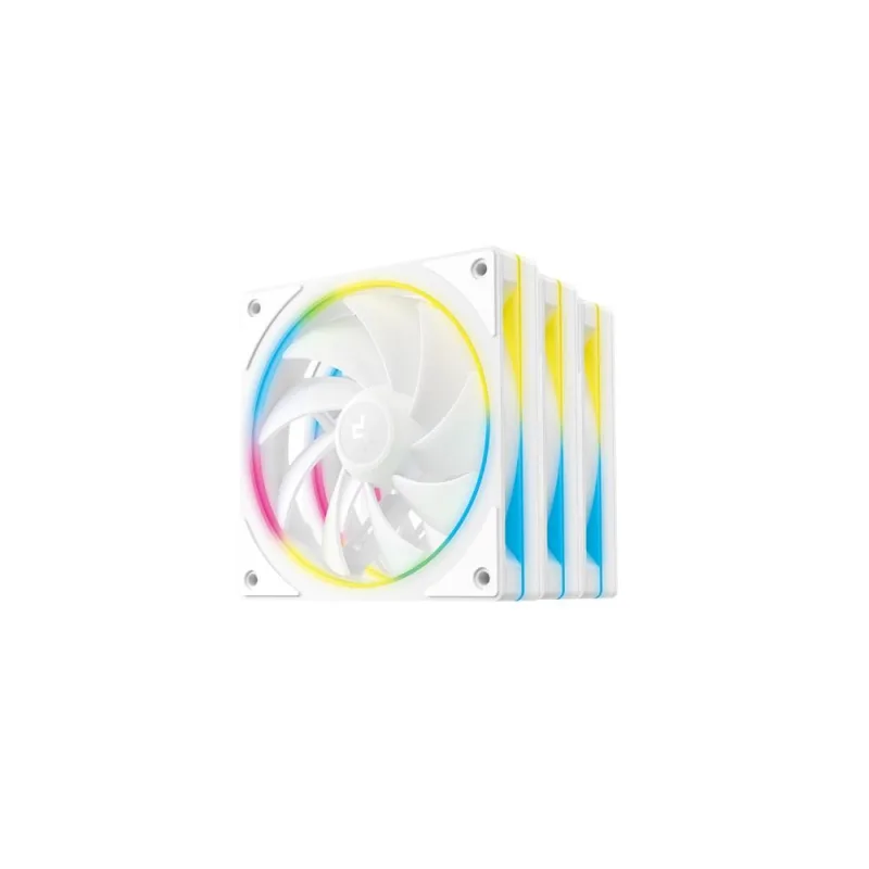 DEEPCOOL Ventilátor FL12 SE WH 3v1, 3x 120mm, ARGB, bílá R-FL12SE…