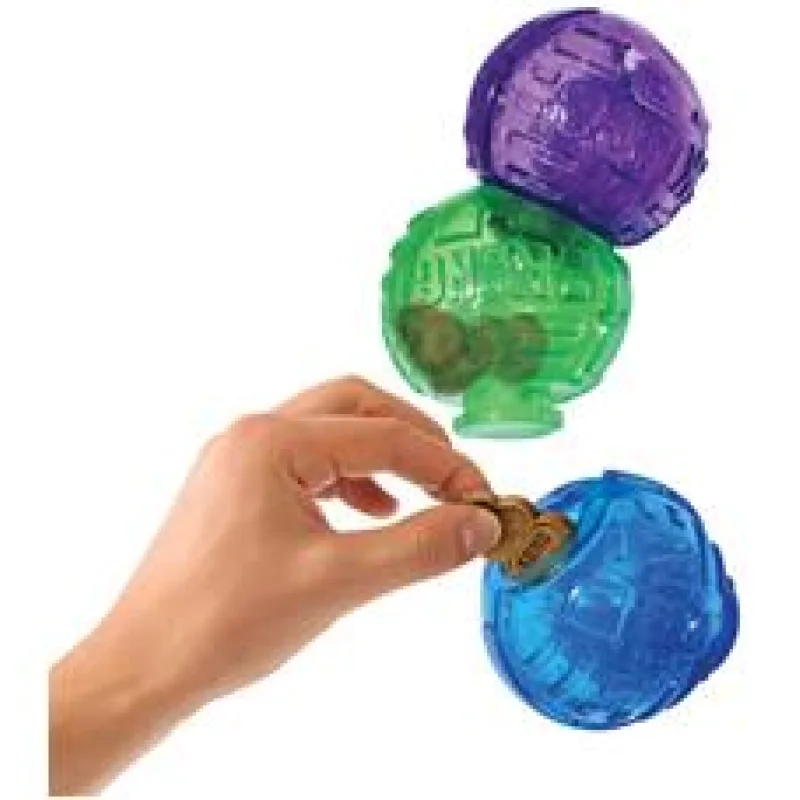 Hračka guma Lock-It plnící 3 ks S Kong 1 ks