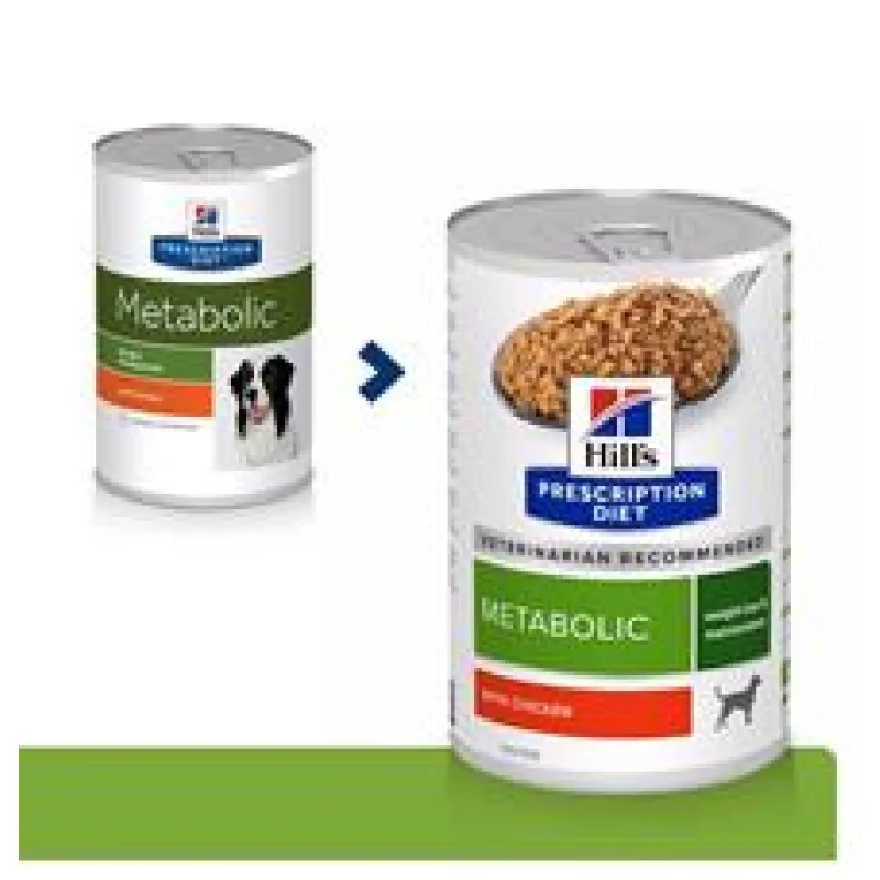 Hill’s Can. PD Metabolic Chicken Konz. 6 x 370g