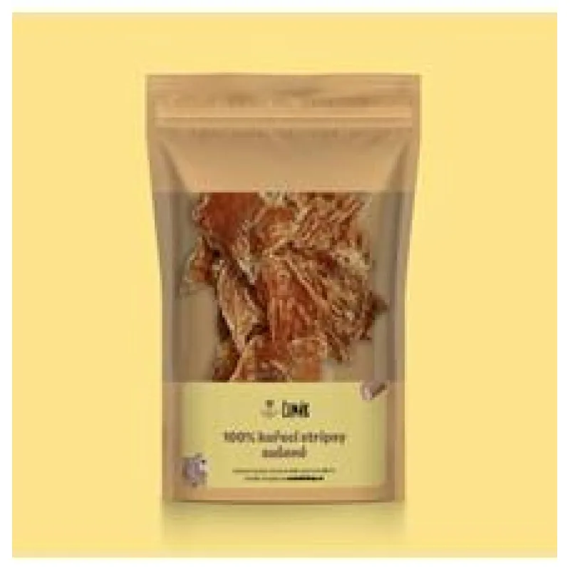 100% kuřecí stripsy, sušené 100 g