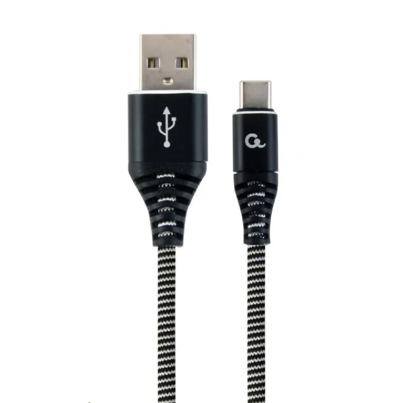 GEMBIRD CABLEXPERT USB 2.0 Kábel AM na typ C (AM/ CM), 2 m, opletený, …
