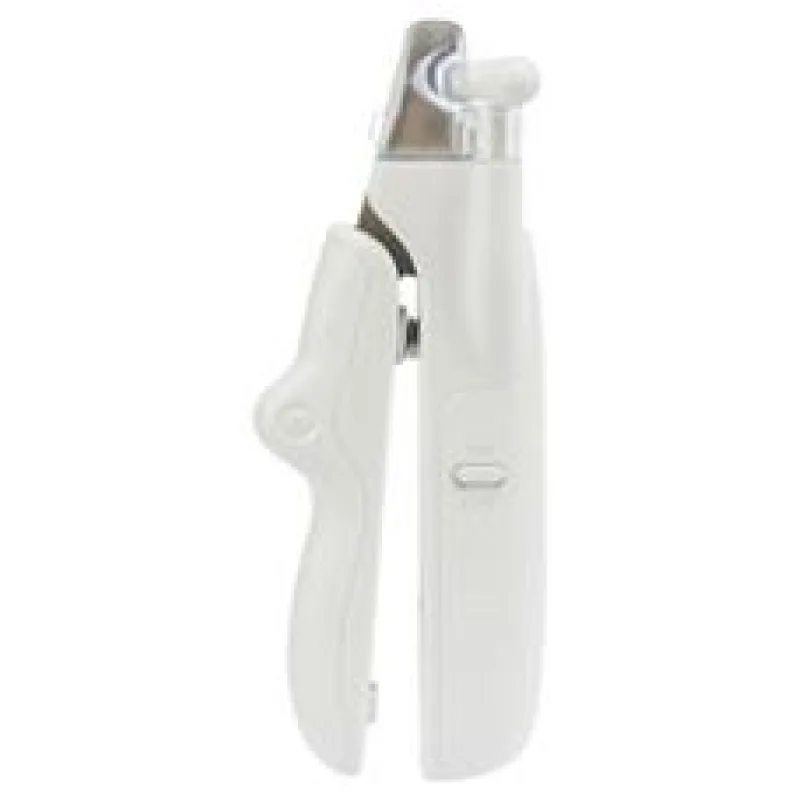 Nůžky na drápky s LED světlem, 15 cm, nerez/plast 1 ks