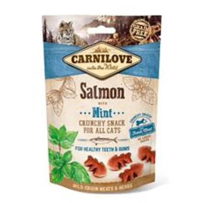 Carnilove Cat Crunchy Snack Salmon&Mint 50g
