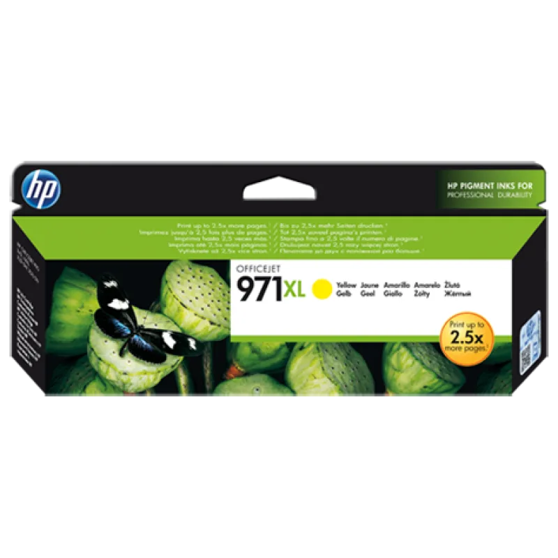 Žltá atramentová kazeta HP 971XL Officejet CN628AE