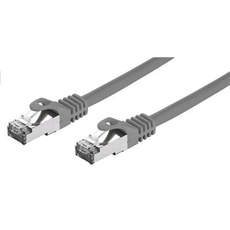 C-TECH kabel patchcord Cat7, S/ FTP, šedý, 3m CB-PP7-3