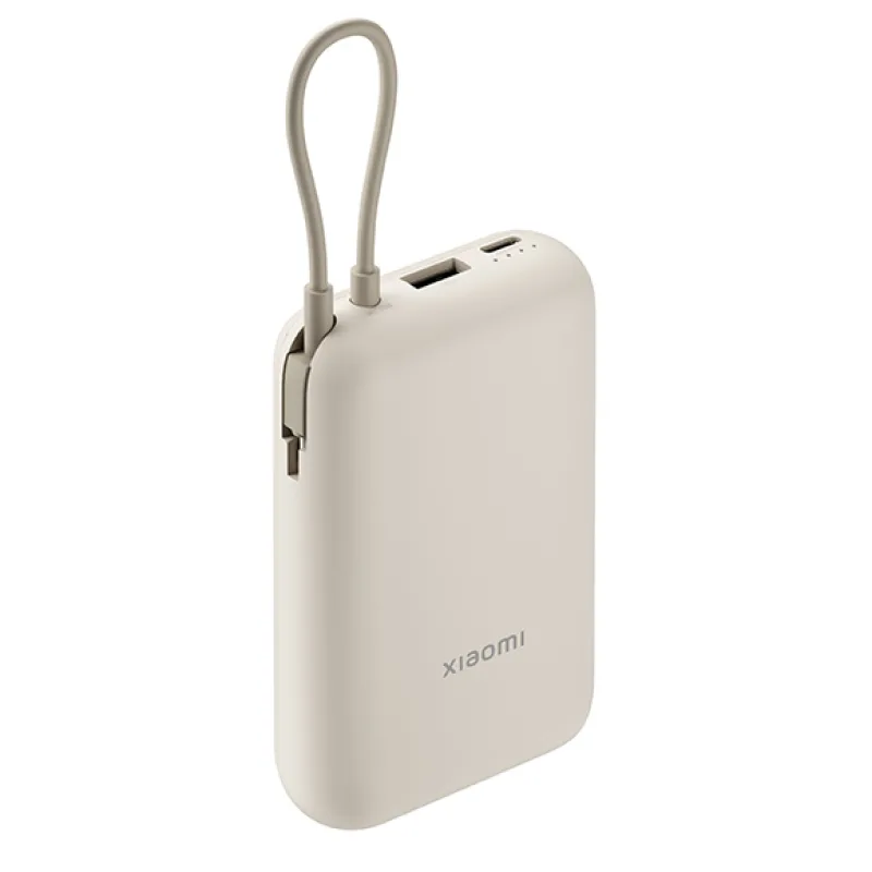 Xiaomi Power Bank 10000mAh 22,5W itegr.USB-C kabel Tan 6941812797518