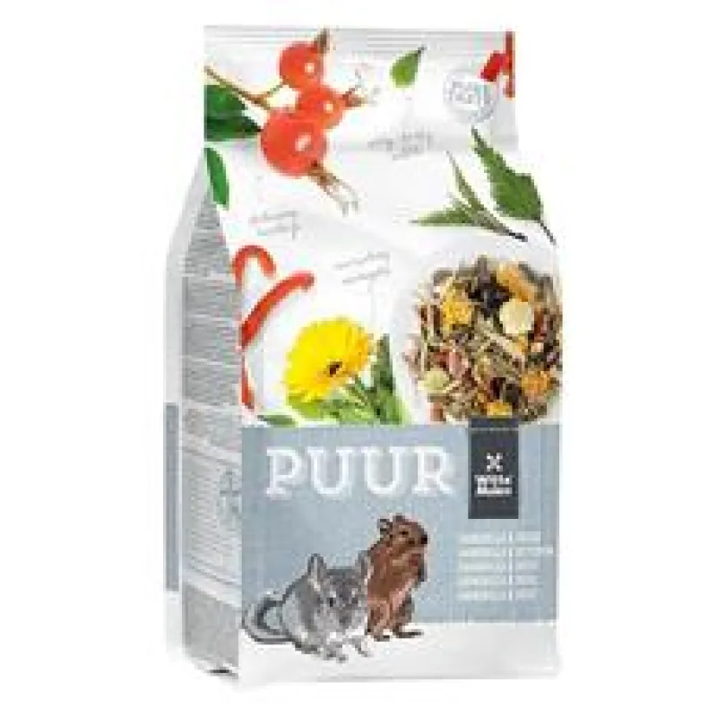 PUUR chinchilla & degu - činčila, osmák 2 kg