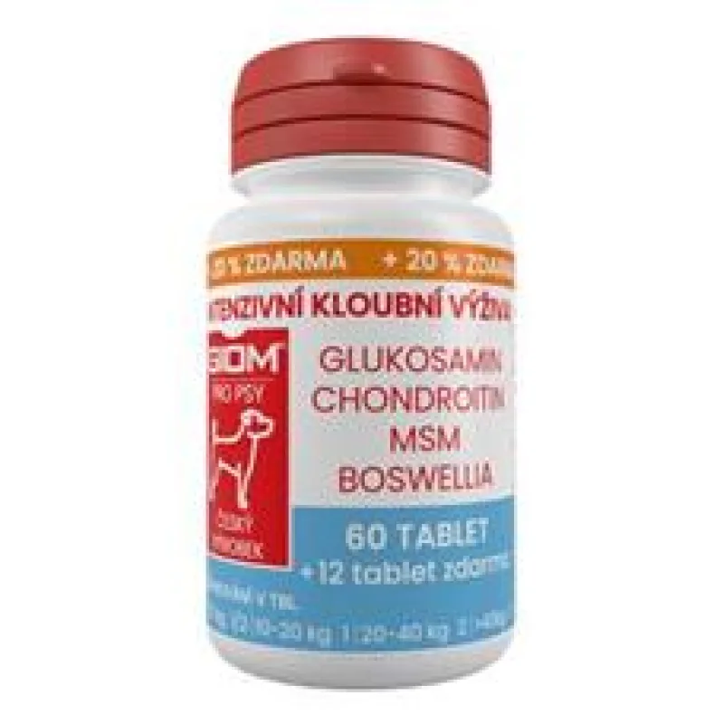 Giom pes Intenzivní kloubní výživa 180 tbl+25%zdarma