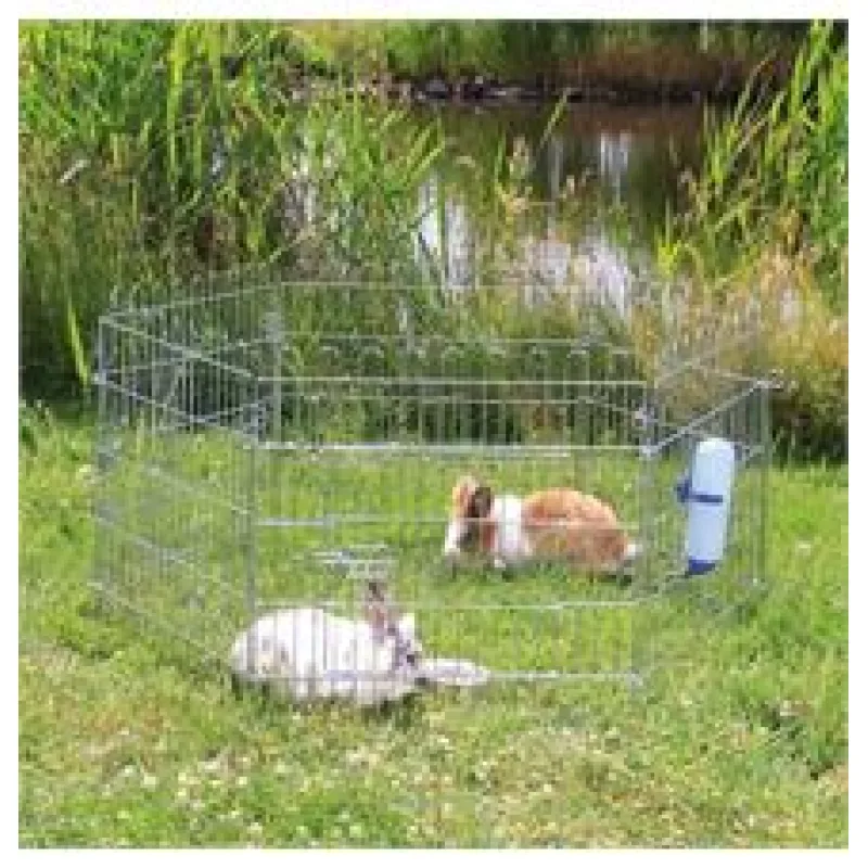 Pozinkovaná ohrádka na hlodavce 6 dílů á 63x60cm 1 ks