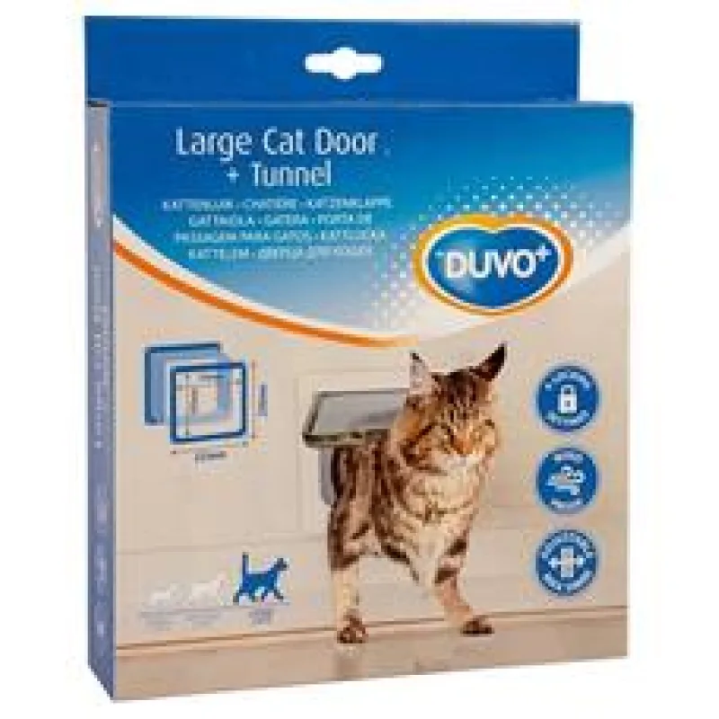 Dvířka průchozí bílé 23,3x25cm Duvo+ 1 ks