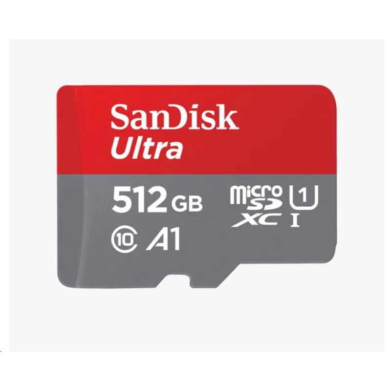 Karta SanDisk MicroSDXC 512 GB Ultra (100 MB/ s, trieda 10, Android) +…