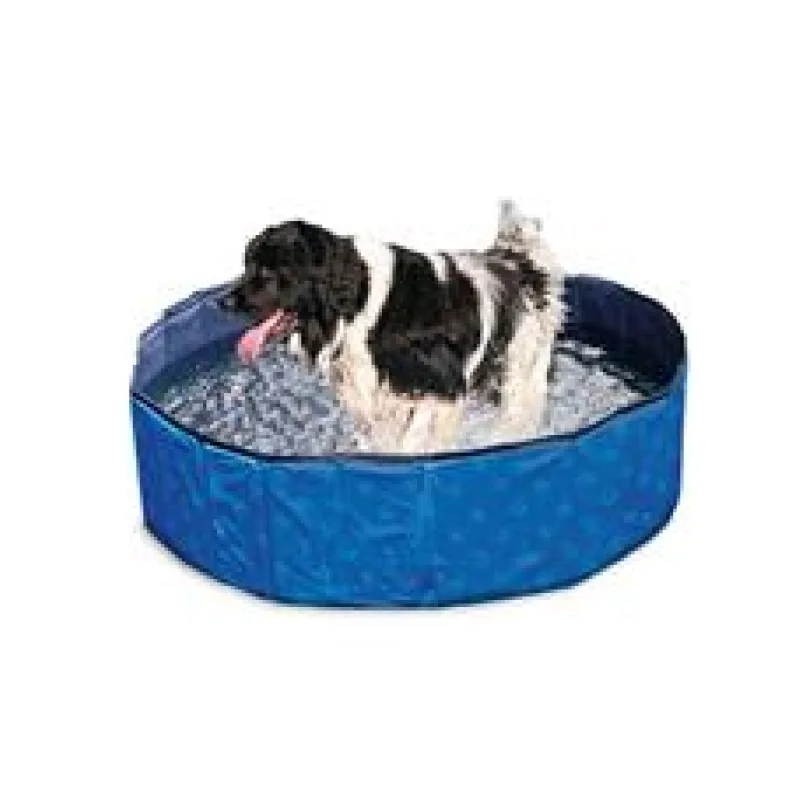 Karlie bazén, modrý/černý, 80x20cm