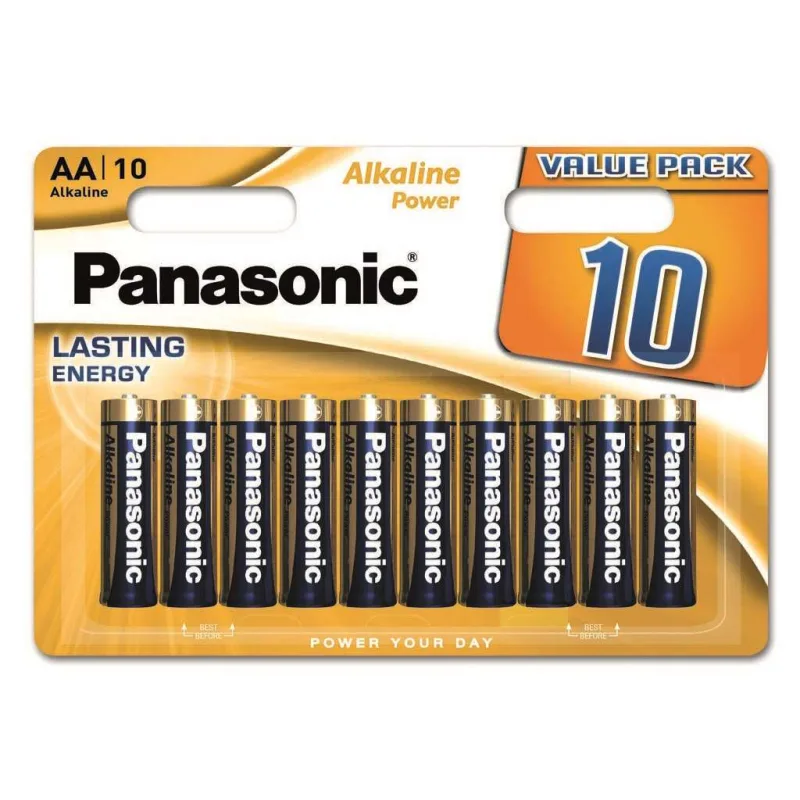 PANASONIC Alkalické baterie Alkaline Power LR6APB/ 10BW AA 1, 5V…