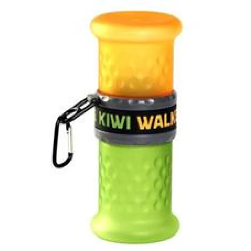 Cestovní láhev 2in1 750+500ml KW oranž.-zelená