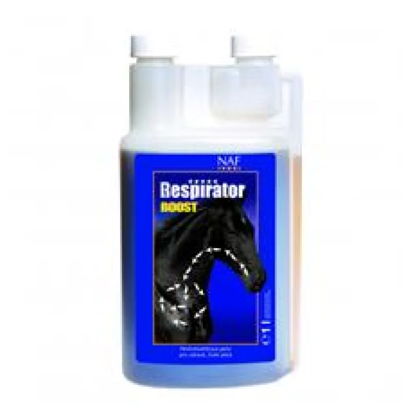 Respirator boost pro rychlou pomoc při dýchacích obtížích, láhev s dávkovačem 1000 ml