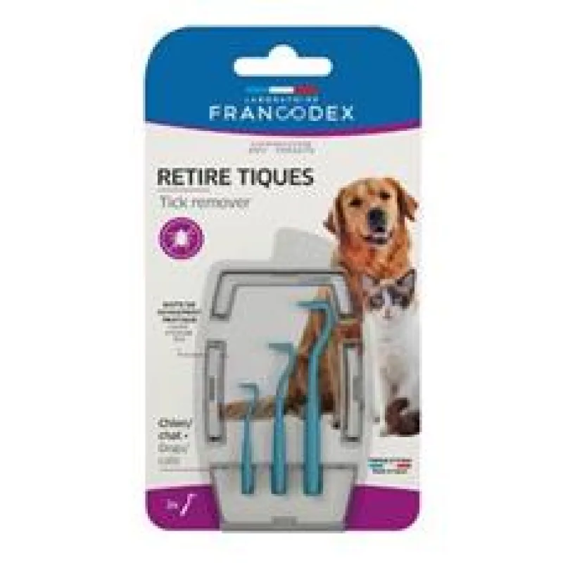 Francodex Háček na klíšťata 2 ks