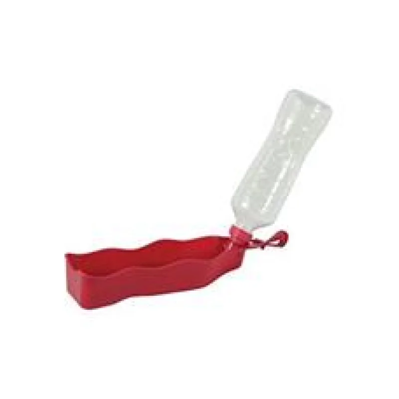 Lahev skládací BIVOUAK 450ml plast červená Zolux 450ml červená