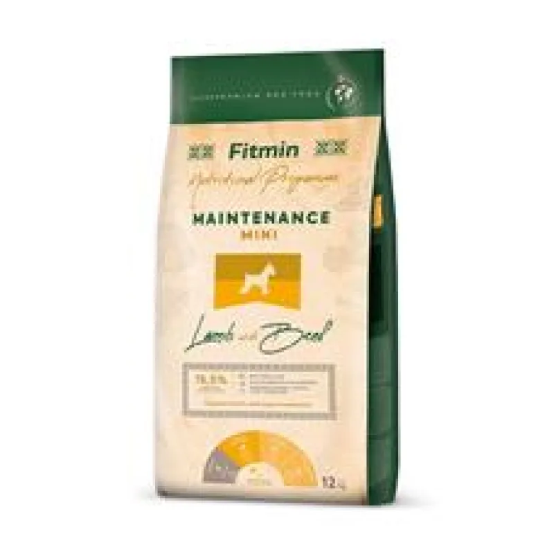 Fitmin Mini Maintenance Lamb With Beef kompletní krmivo pro psy 12 kg