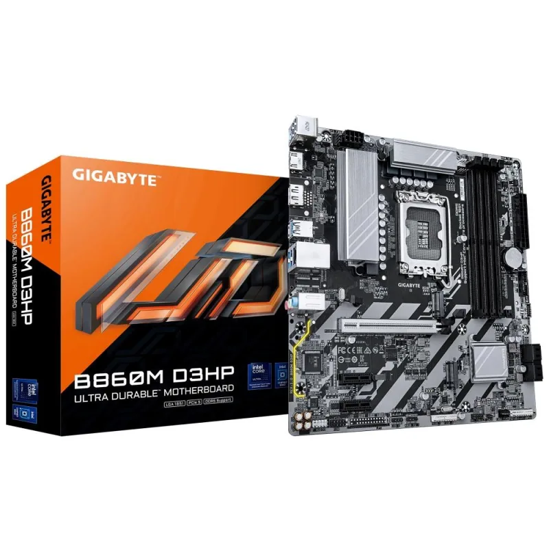 GIGABYTE B860M D3HP/ LGA 1851/ mATX B860M D3HP