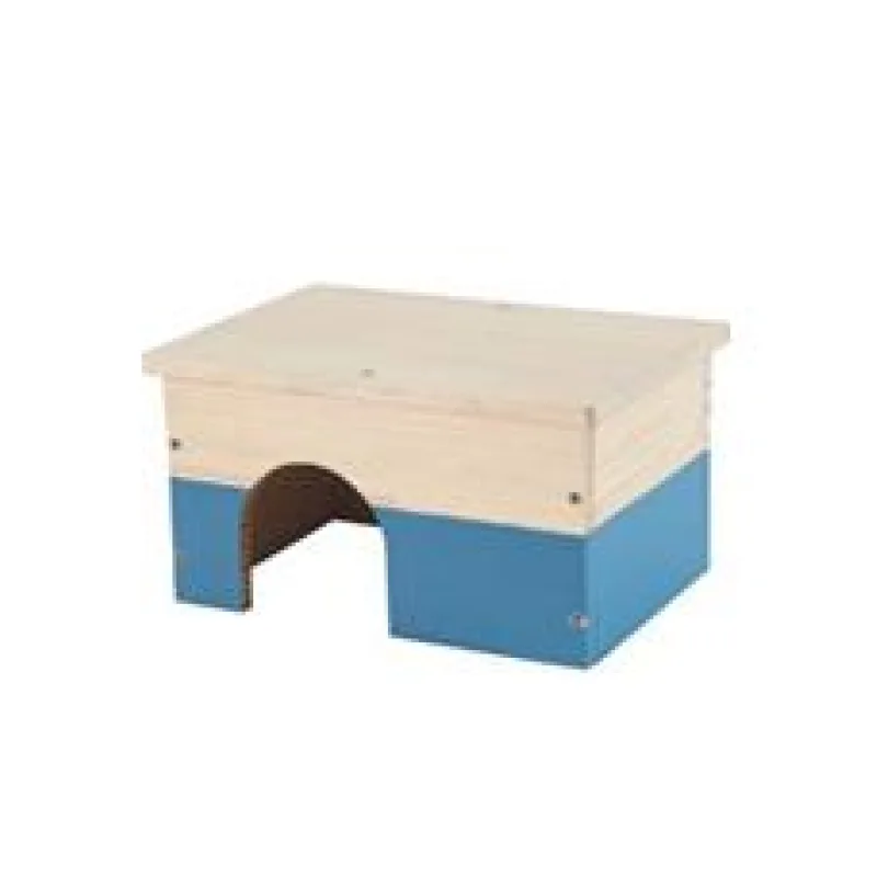 Domek pro morčata NEOLIFE GPIG dřevěný modrý Zolux 1 ks modrý