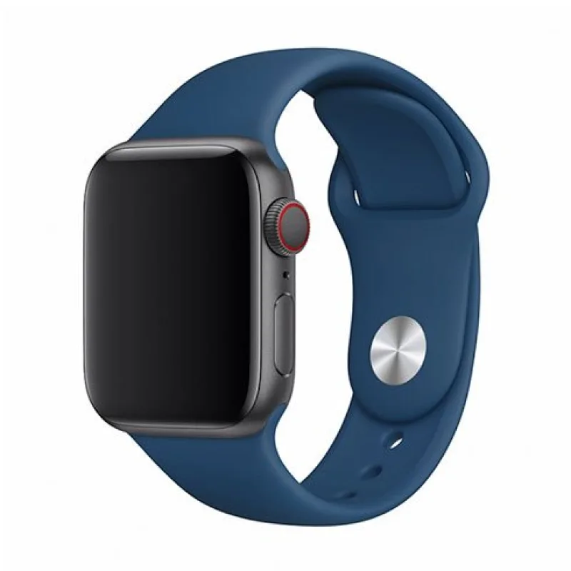 Devia Apple Watch Deluxe Series Sport Band 44/45/46mm - Blue Horizon…