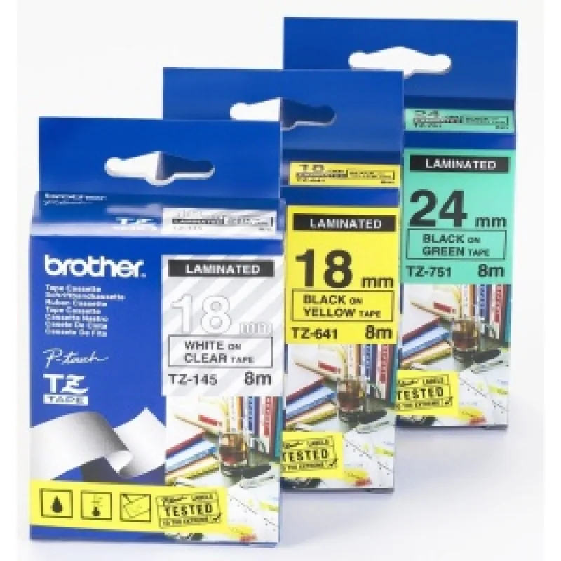 TZE-751, zelená / čierna, 24mm TZE751