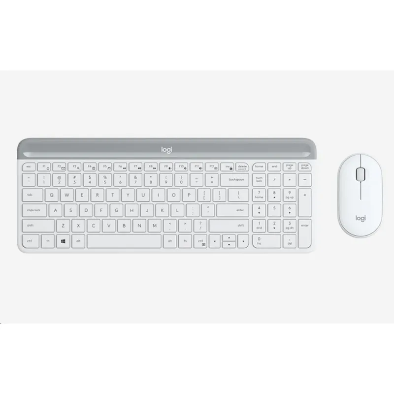 Logitech Wireless Desktop MK470, US, Offwhite 920-009205