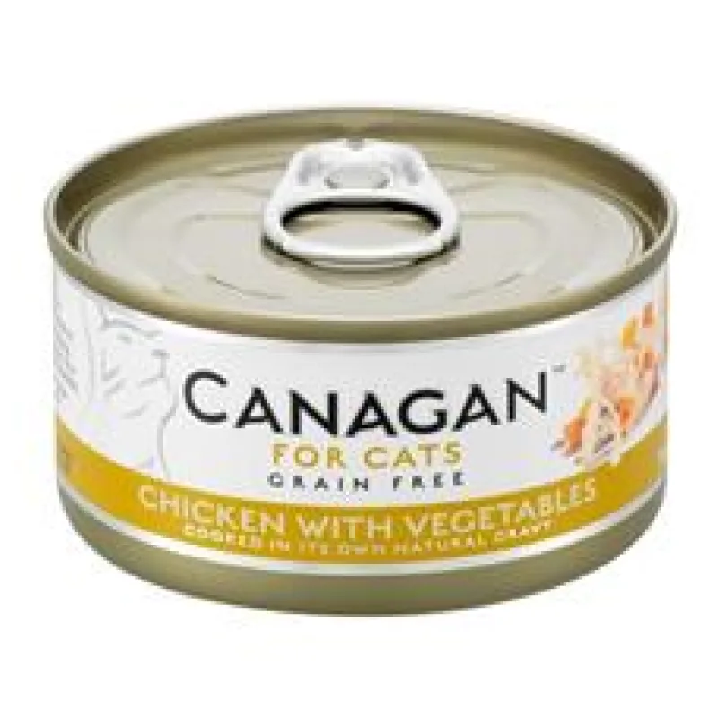 Canagan Cat konz. - Kuře se zeleninou 75 g
