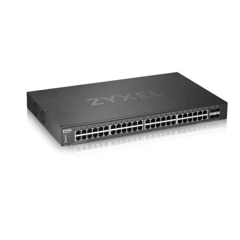 Zyxel XGS1935-52, 52 Port Lite-L3 Smart Managed Switch, 48x Gigabit…