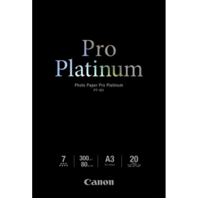 Canon PT-101, A3 fotopapier lesklý, 20ks, 300g/ m 2768B017