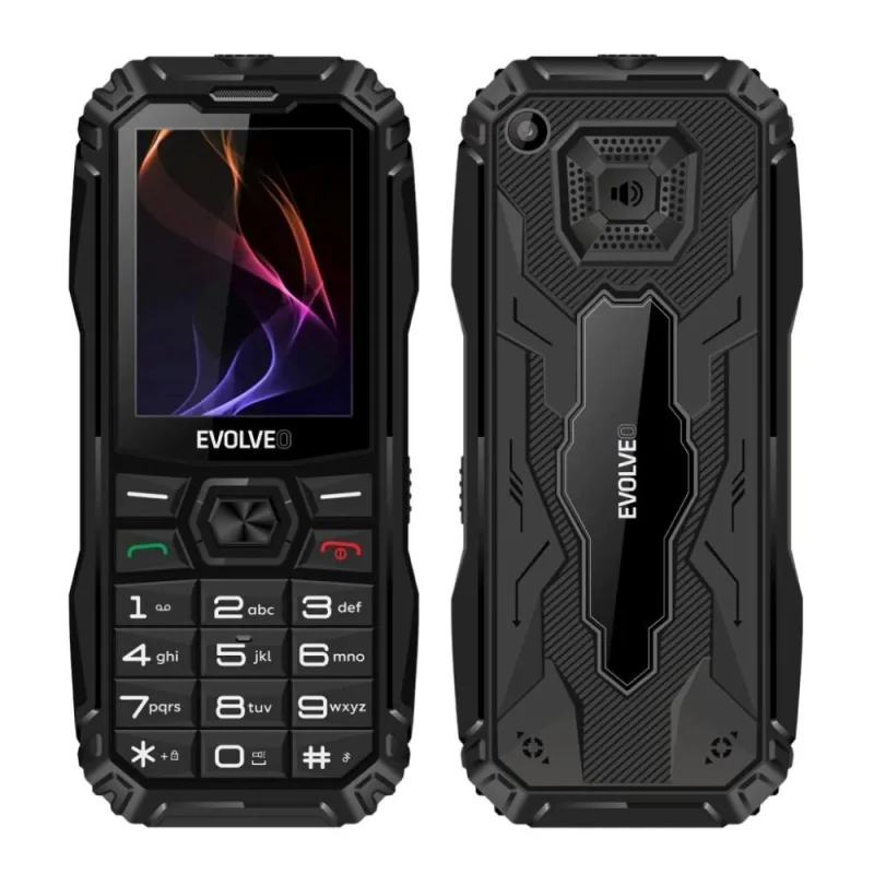 EVOLVEO MaxPhone A1, tlačidlový Dual SIM telefón, čierny MP-A1-BK