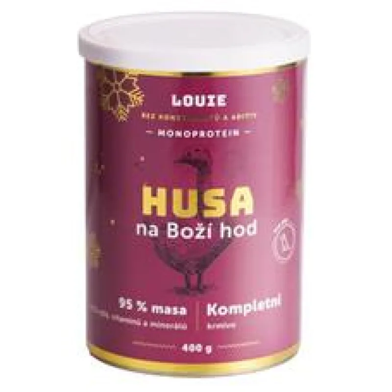 LOUIE konz. pro psy Husa na boží hod 400 g 400g