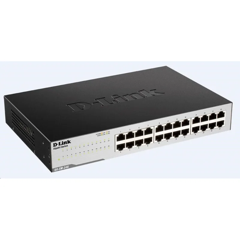 D-Link GO-SW-24G 24-portový GIGABIT EASY DESKTOP SWITCH GO-SW-24G/E